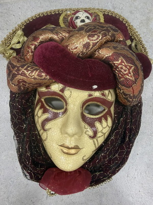 Decorative wall mask in standard size like new