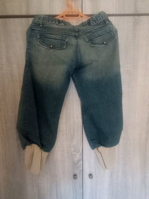 Ysatis denim pants used with gold details size M