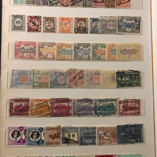 Stamp collection like new, Belgium, Austria and Reich sets