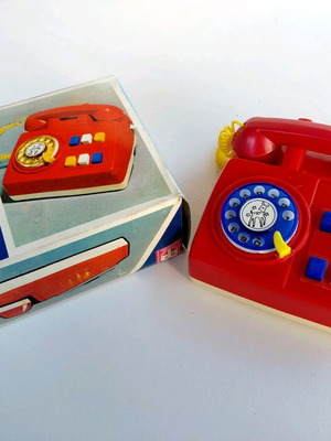 Τηλεφωνάκι κουρδιστό Βασιλειάδης δεκαετίας 70' καινούργιο