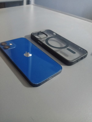 Apple iPhone 12 Mini blue 64GB like new with accessories
