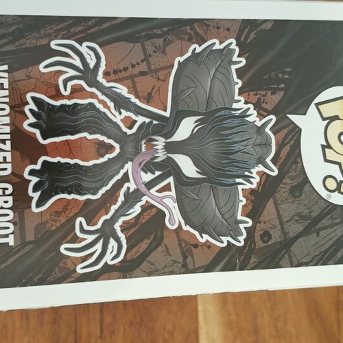 Funko Pop! Marvel Venomized Groot #511 figure used with box