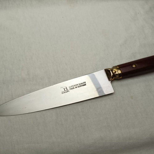 Okapi Chef Knife Vintage Genuine Germany Bakelite Handle 1980s