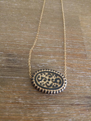 Handmade steel necklace