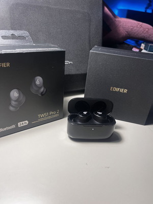 Edifier TWS1 Pro 2 Bluetooth Earbuds like new, black