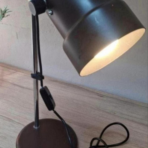 Vintage brown table lamp