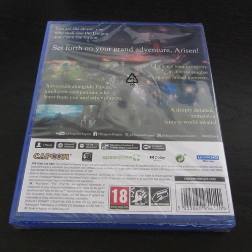Dragons Dogma 2 PS5 game new, sealed