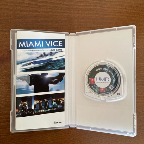 Miami Vice PSP game cartridge like new