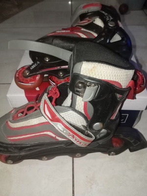 Roller skates used, size 34-37