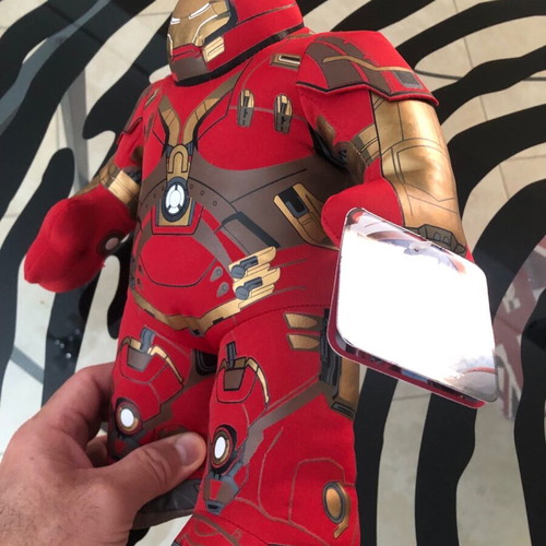 Hulkbuster plush figure 12 inches new with tag Marvel Comics