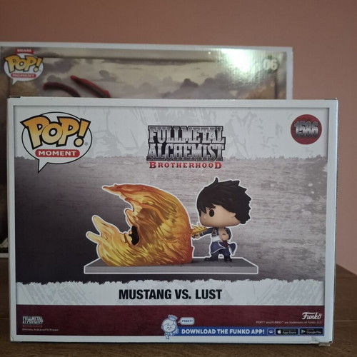 Fullmetal Alchemist Mustang vs. Lust Funko Pop! new