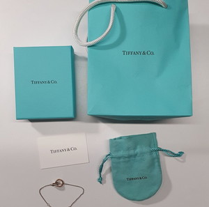 Βραχιόλι Tiffany & Co, Interlocking Circles Chain Bracelet in Sterling Silver and Rose Gold