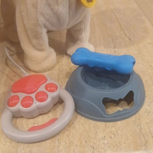 Mechanical dog like new with movement and sound