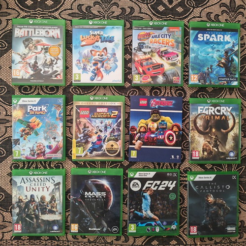Xbox One action games bundle, used