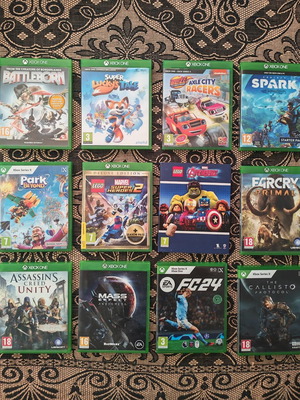 Xbox One action games bundle, used