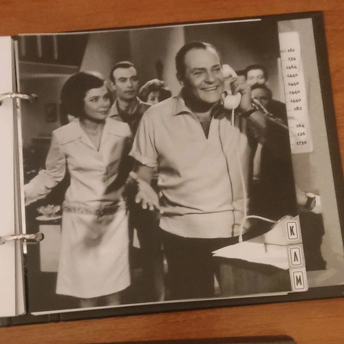 Phone directory used with Greek cinema theme