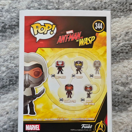 Janet Van Dyne Funko Pop from The Ant Man and the Wasp like new