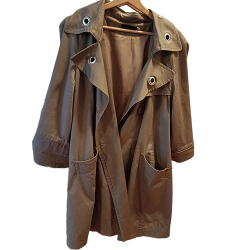 Chrisper trench coat used, size XL, beige