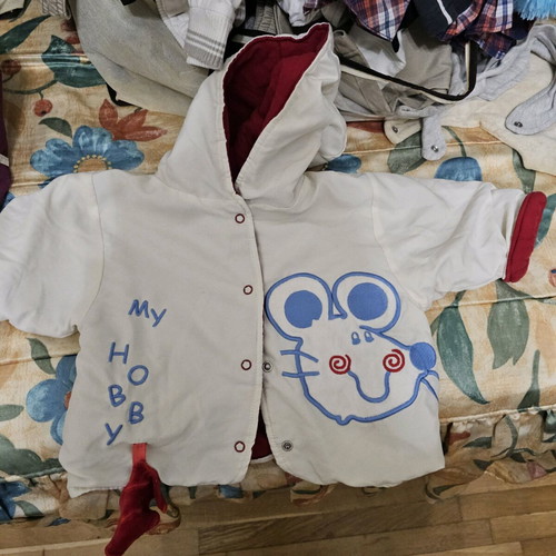 Baby jacket thick used 0-3 months