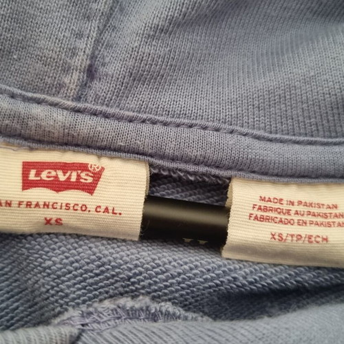 Levi's sweatshirt XS like new, blue turquoise