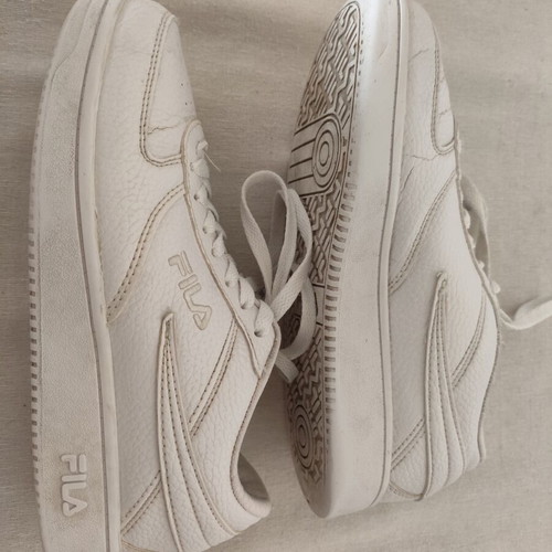 Fila A Low women's white sneakers size 37.5 like new