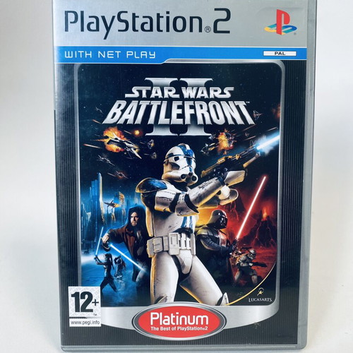 Star Wars Battlefront II PlayStation 2 PS2 game used, full English