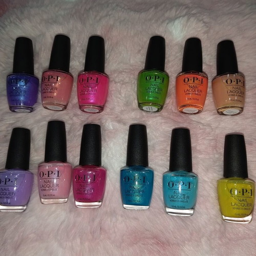 OPI nail polishes new, pack of 12, 15ml each