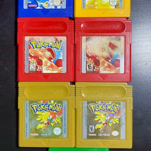 Κασετες Pokémon μεταχειρισμένες για Nintendo Gameboy