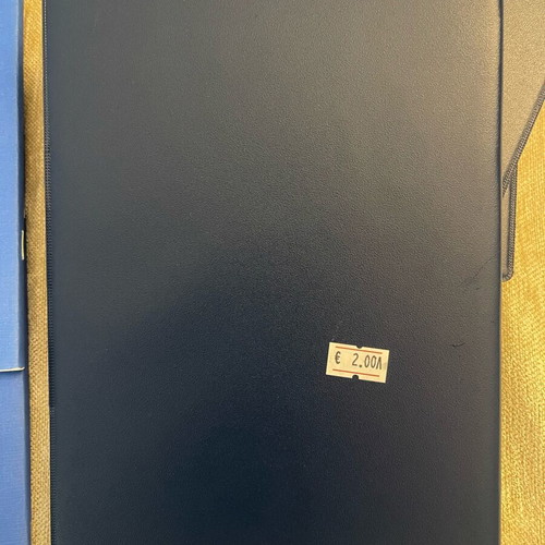 Blue notebooks new, pack of 8, 50 sheets