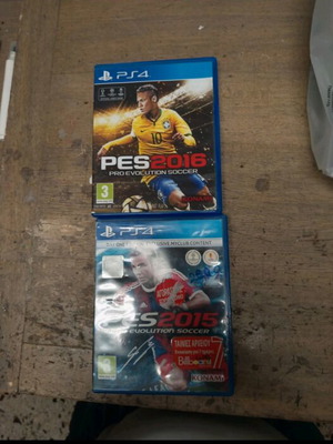 Pes 2016 and Pes 2015 like new for Sony