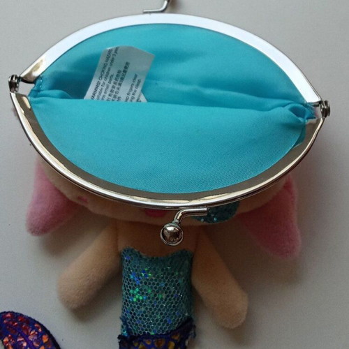 Smiggle Mermaid Kids Wallet like new, pink polyester