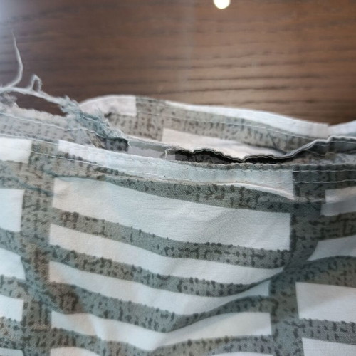 Duvet cover 220x200 gray used