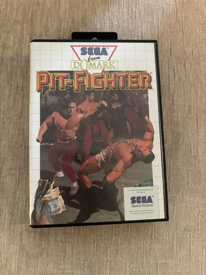 Pit Fighter Sega Master System complete