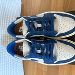 Air Jordan 1 Elevate Low shoes used, size 40.5, white and blue