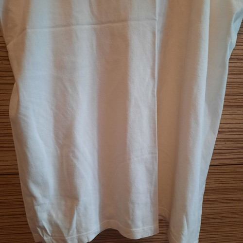 Hom sleeveless shirt used, white, size L