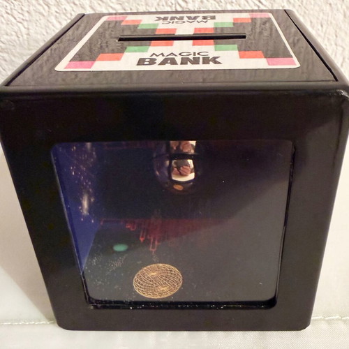 Magic Bank Box magic piggy bank used plastic