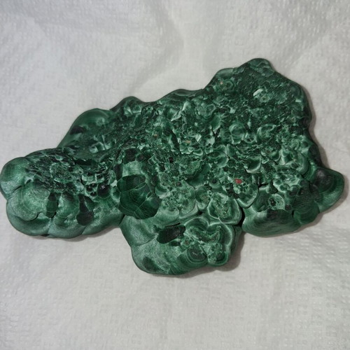 Velvet Bubble Malachite Collectible Specimen from Congo, New