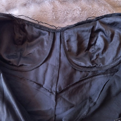 Hype black bustier size small like new