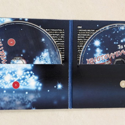 The Best Christmas Songs CD used, 2 discs