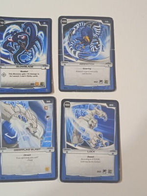 Monsuno cards used, pack of 6 pieces