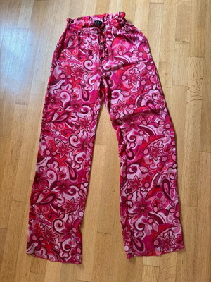 Lynne Printed Wide-Leg Pants Like New, High Waist