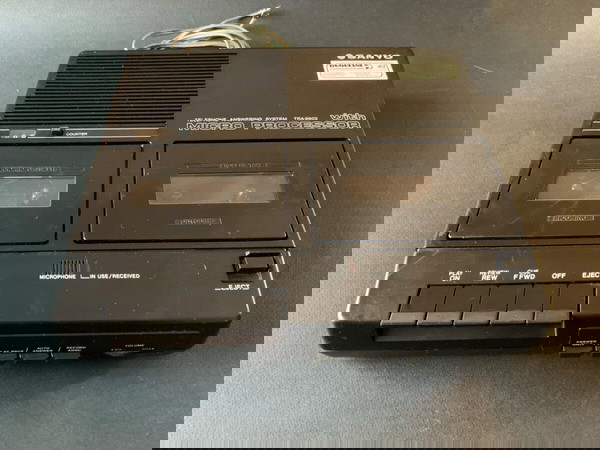 Vintage Μαγνητόφωνο Τηλεφωνητή Sanyo TRA9902