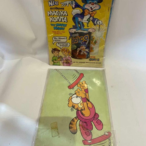 Garfield and Chip & Dale comics set used