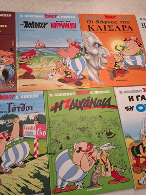 Asterix 7 new issues, hardcover volumes