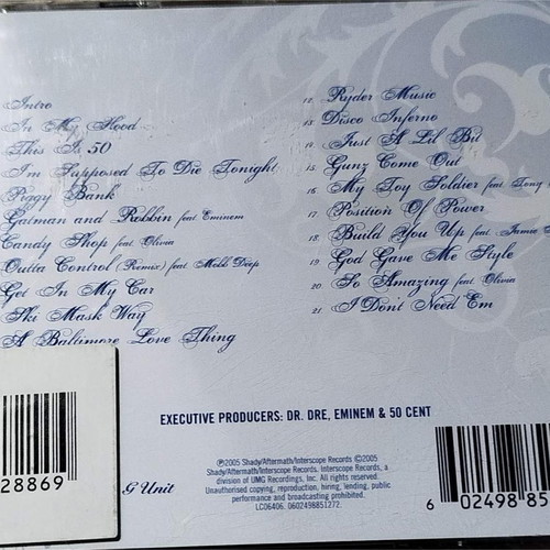 50 Cent The Massacre CD used