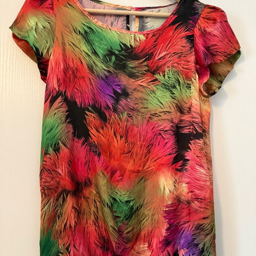Axel women's blouse like new, multicolor, size S