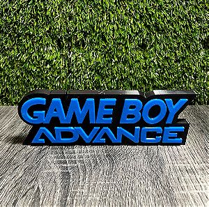 3D printed GameBoy διακοσμητικό logo (GAMEBOY 3D εκτυπωμένο λογότυπο)