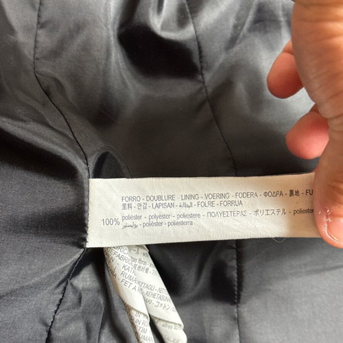 ZARA Man coat size M dark gray like new