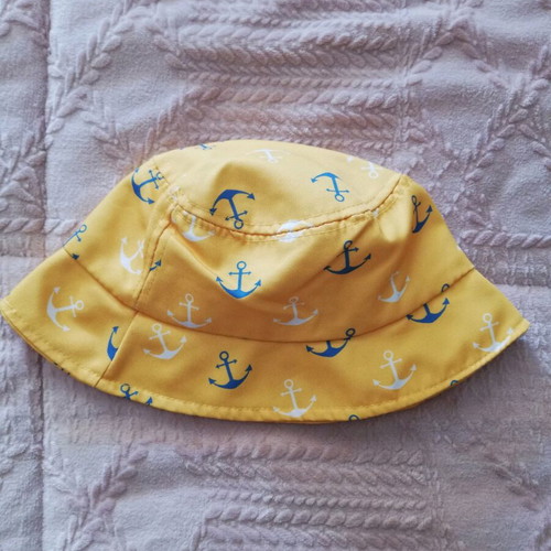 Bella summer hat like new, yellow size S