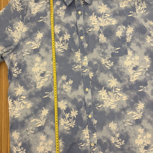 Gap short-sleeve shirt like new, blue, XXL